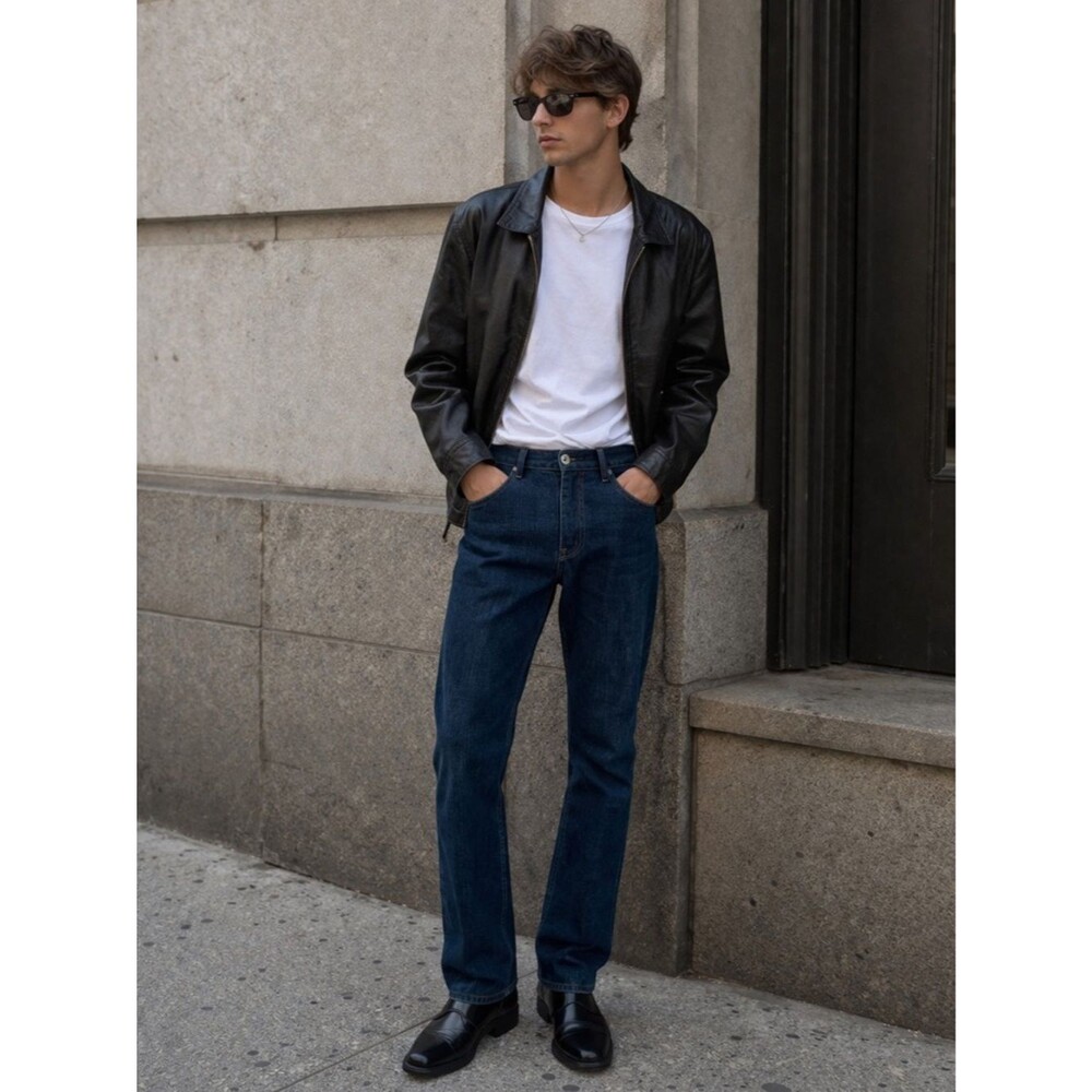 3x1 NYC M5 Low Rise Slim Jean in Raw Wash 36